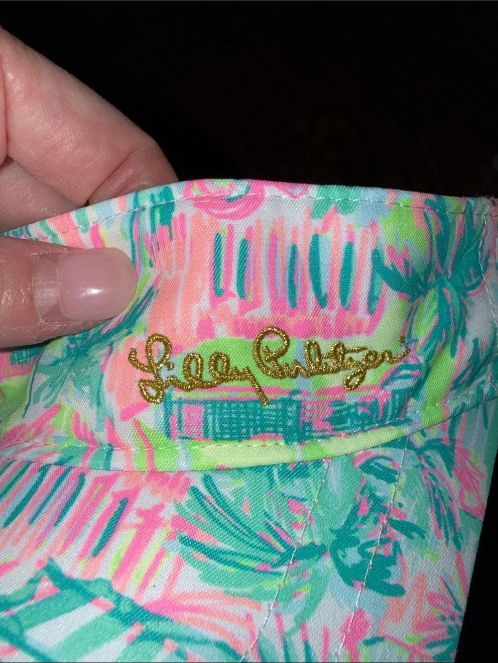 🆕 Lilly Pulitzer It’s a Match Visor Perfect Match NWT